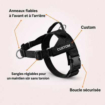 Harnais anti-traction pour chien Homyria Homyria