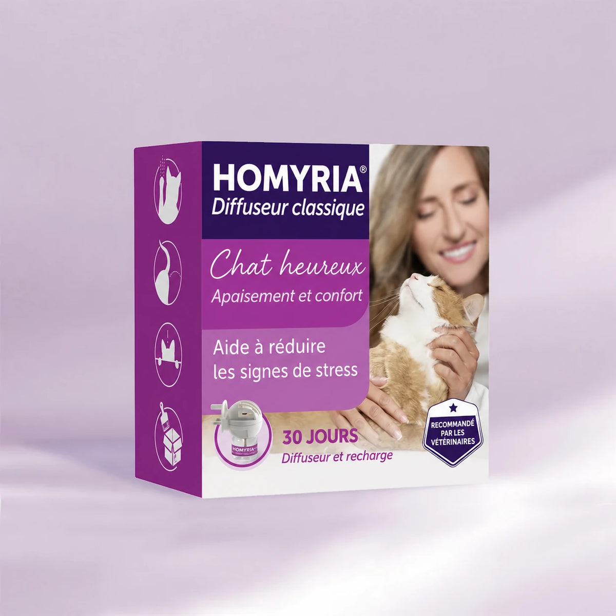 Kit diffuseur classique pour chat Homyria