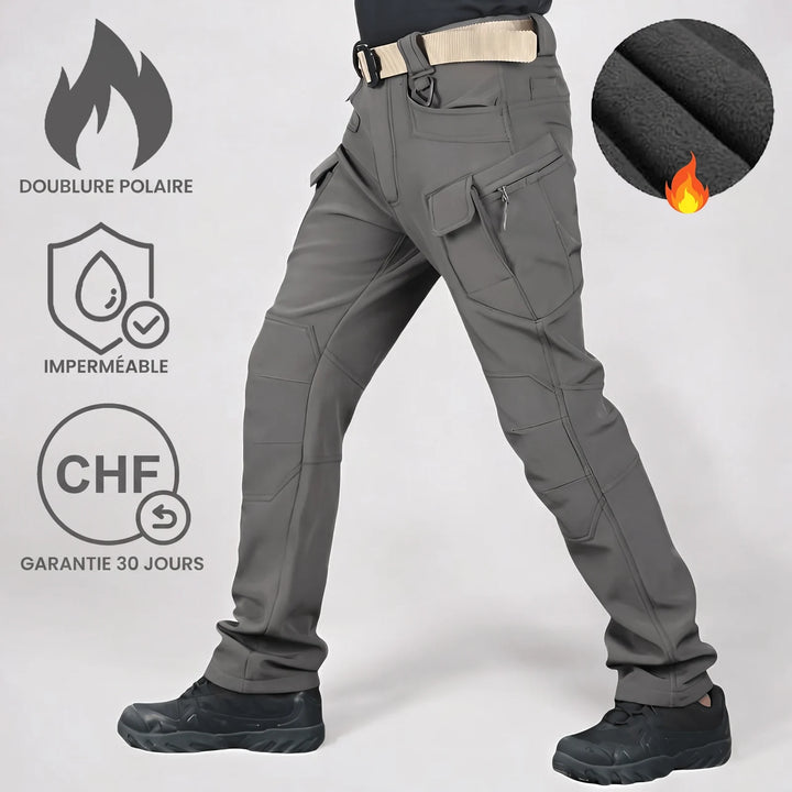 Pantalon de travail imperméable doublé polaire Homyria