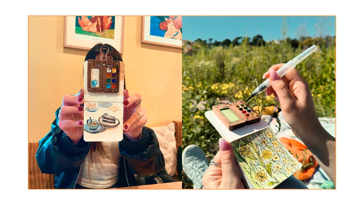 Homyria – mini kit d’aquarelle et moments créatifs
