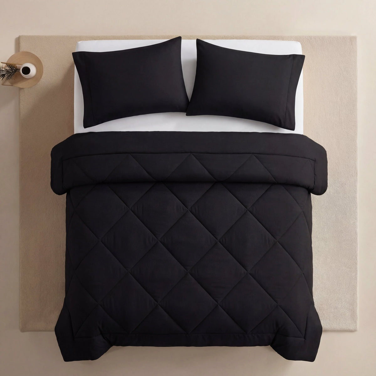 Couette 2 en 1 Homyria – Noir minuit