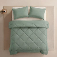 Couette 2 en 1 Homyria – Vert menthe
