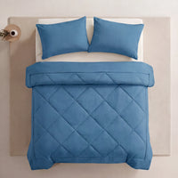 Couette 2 en 1 Homyria – Bleu côtier