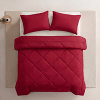 Couette 2 en 1 Homyria – Rouge cheminée