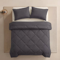 Couette 2 en 1 Homyria – Gris lune