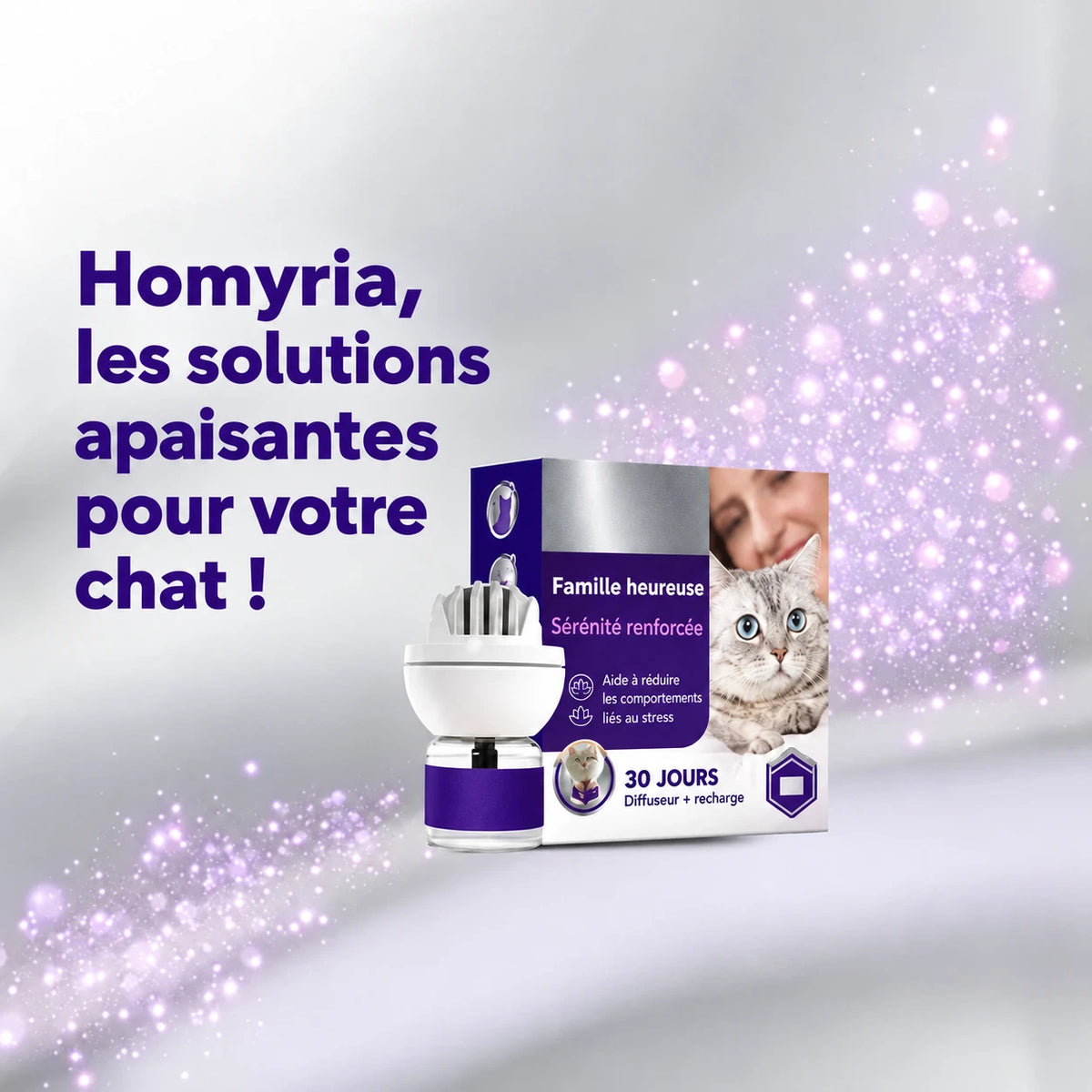 Les solutions apaisantes pour votre chat